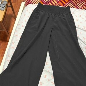 Black Wide-Leg Pants
